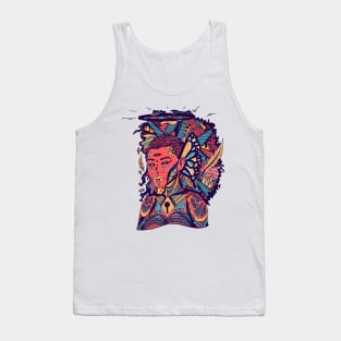 Retro Triad Jupiter Cries Tank Top